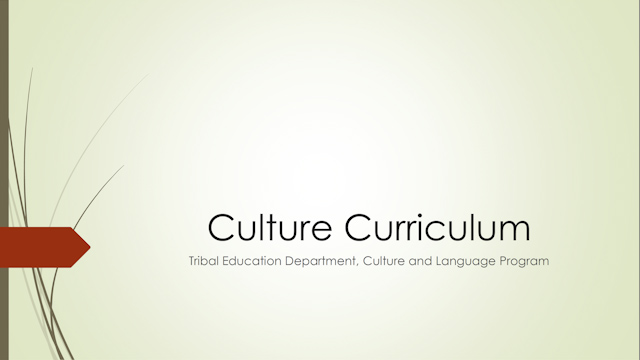 Culture Dept. Curriculum Wheel